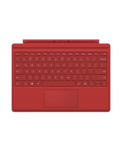 Microsoft Type Cover for Surface Pro - Red (Renewed)